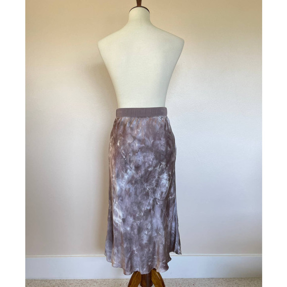 ATM Tie Dye Silk Skirt - Picture 3 of 5